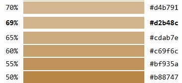 Tan colors
